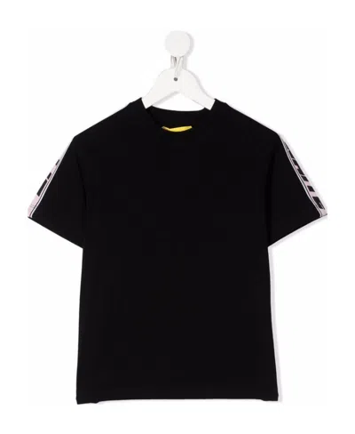 OFF-WHITE OFF-WHITE KIDS LOGO PRINTED CREWNECK T-SHIRT
