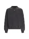Off-white Off White St. Matthew Crewneck Sweatshirt With Arrow In Black  