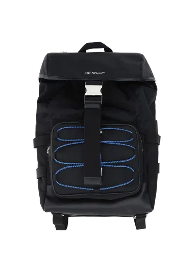 Off-white Courrier Backpack In Negro