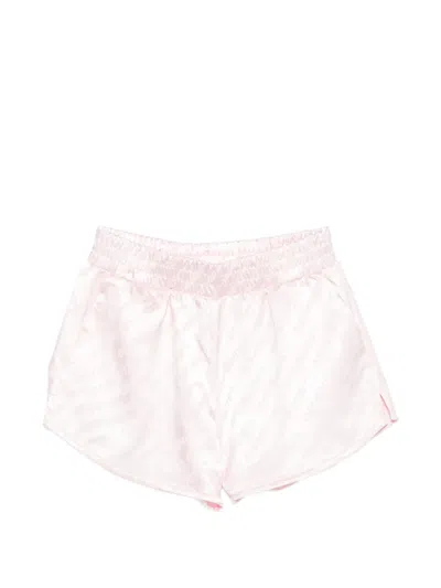 Off-white Kids' Logo-detail Shorts In Pink