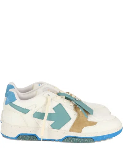 Off-white Logo-detail Sneakers In White