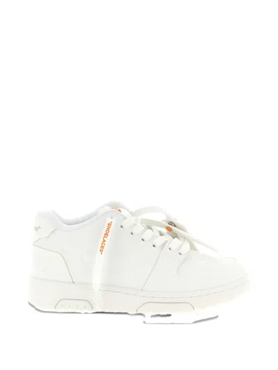 Off-white Out Of Office Molded Sneakers Orange In White