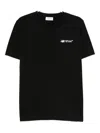 Off-white Arrow Print Crewneck Short Sleeve T-shirt In Black