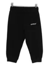 Off-white Logo-detail Track Pants In Blue
