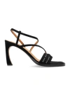 Off-white Open-toe High-heeled Sandals In Black