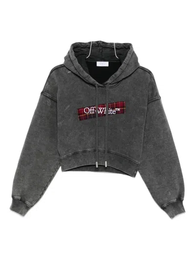 OFF-WHITE LOGO-DETAILING HOODIE