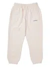 Off-white Logo Drawstring Trousers In Neutral