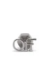 Off-white Logo Earring In Silver