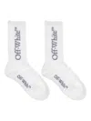 Off-white Logo-embellishment Socks In White
