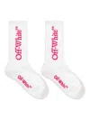 Off-white Logo-embellishment Socks In White