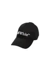 Off-white Logo-embroidered Baseball Cap In Black