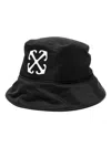Off-white Arrows Baseball Cap In 1001 Black White