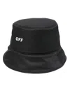 Off-white Logo-embroidered Bucket Hat