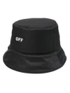 Off-white Off Stamp Rev Bucket Hat Accessories In Black