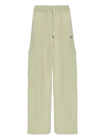 OFF-WHITE LOGO-EMBROIDERED CARGO PANTS