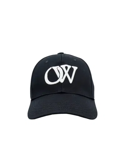 OFF-WHITE OFF-WHITE LOGO EMBROIDERED CURVED-PEAK BASEBALL CAP