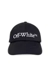 Off-white Logo-embroidered Baseball Cap In Black