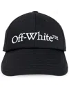 Off-white Logo-embroidered Baseball Cap In Black