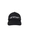 Off-white Logo-embroidered Baseball Cap In Black