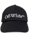 Off-white Logo-embroidered Baseball Cap In Black