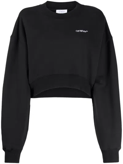 Off-white Sweatshirt In Black