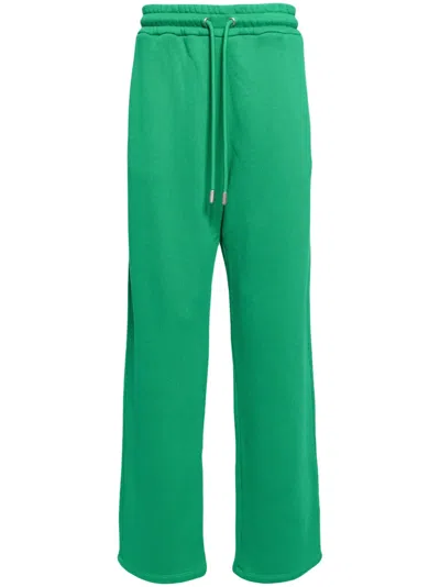 OFF-WHITE LOGO-EMBROIDERED DRAWSTRING TRACK PANTS
