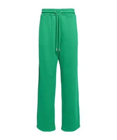OFF-WHITE LOGO-EMBROIDERED DRAWSTRING TRACK PANTS