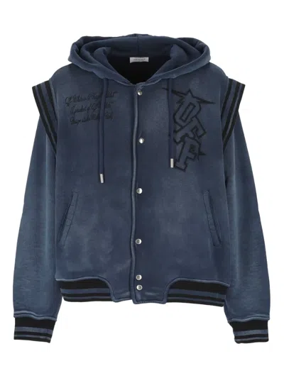 OFF-WHITE LOGO刺绣连帽衫