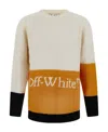 Off-white Logo-embroidered Jumper In Multi