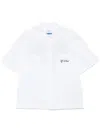 Off-white Logo-embroidered Shirt In White