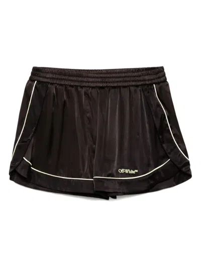 Off-white Shorts Mit Logo-stickerei