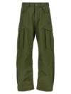 Off-white Off White Men Cargo Pants In Cotton In Army Green