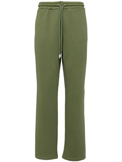 OFF-WHITE LOGO-EMBROIDERED TRACK PANTS