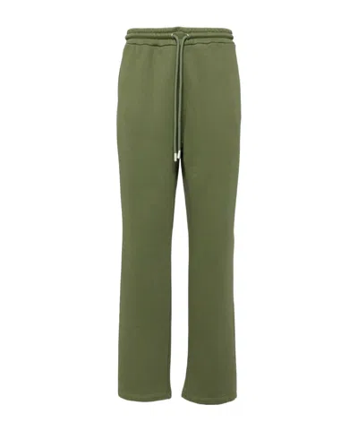 OFF-WHITE LOGO-EMBROIDERED TRACK PANTS