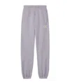 Off-white Logo-embroidered Track Trousers In Gray