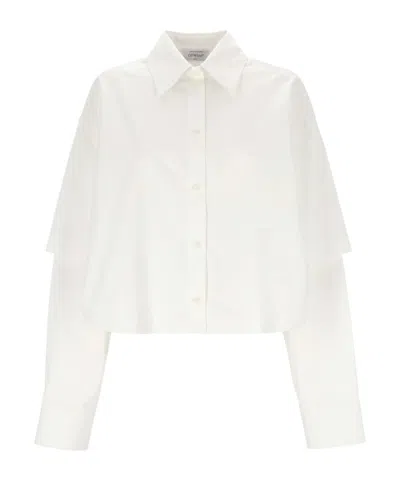 OFF-WHITE OFF-WHITE BUTTONED LONG-SLEEVED SHIRT