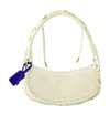 Off-white Edge Weaving Shoulder Bag In Nude