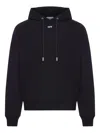 Off-white Hooded Sweatshirt Featuring Graphic Print In Black