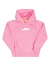 Off-white Logo Hoodie In Pink