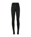 Off-white Logo Leggings In Black