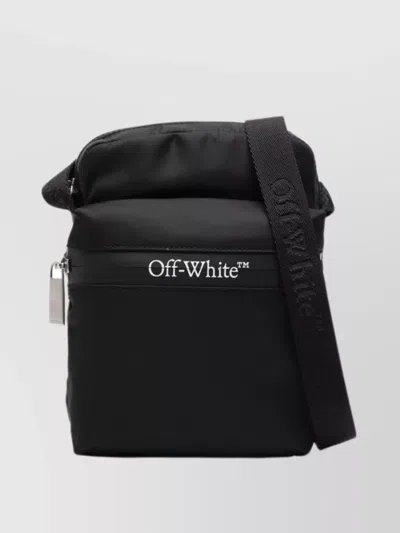 Off-white Logo Messenger Bag Adjustable Strap