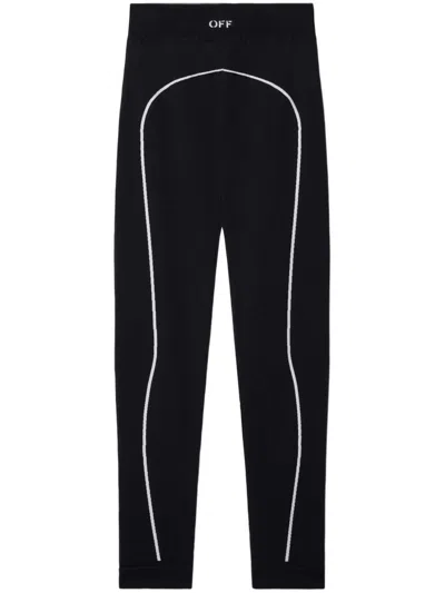 Off-white Logo Nylon Leggings