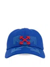 Off-white Arrow Shadow Baseball Cap In Blue