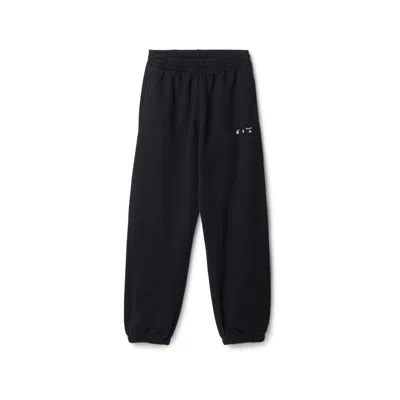 OFF-WHITE OFF WHITE LOGO PATCH JOGGER TROUSERS