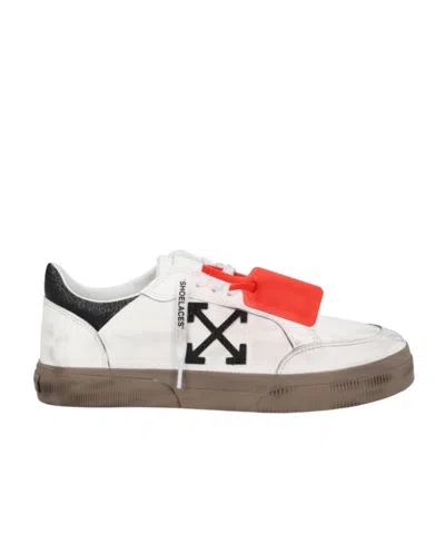 Off-white Logo Patch Lace-up Sneakers In Multi