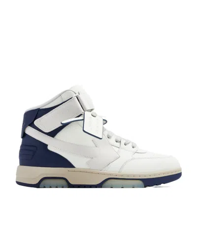 Off-white Logo-patch Lace-up Sneakers In White