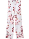 Off-white Logo-patch Pyjama Trousers In White