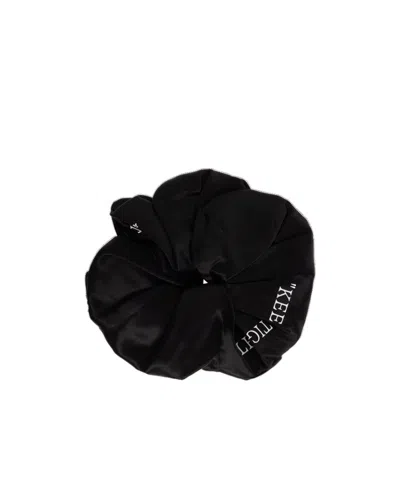 OFF-WHITE OFF-WHITE LOGO PATCH SCRUNCHIE