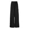 Off-white Logo Patch Track Pants In Black