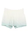 Off-white Logo-pattern Shorts In White